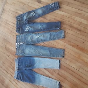Girls jeans size 6x - 8